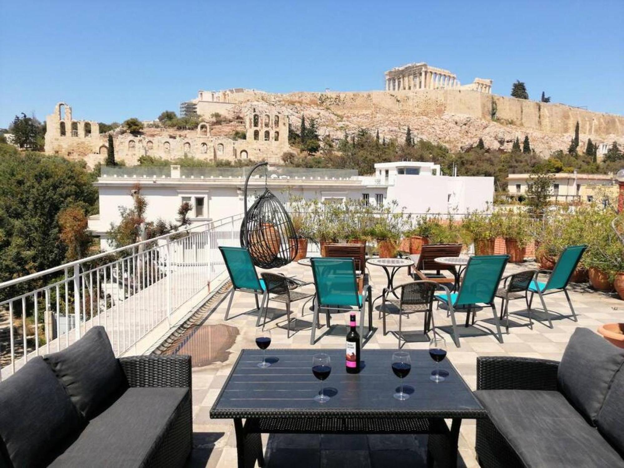 Stunning Acropolis View Apartment Атина Екстериор снимка