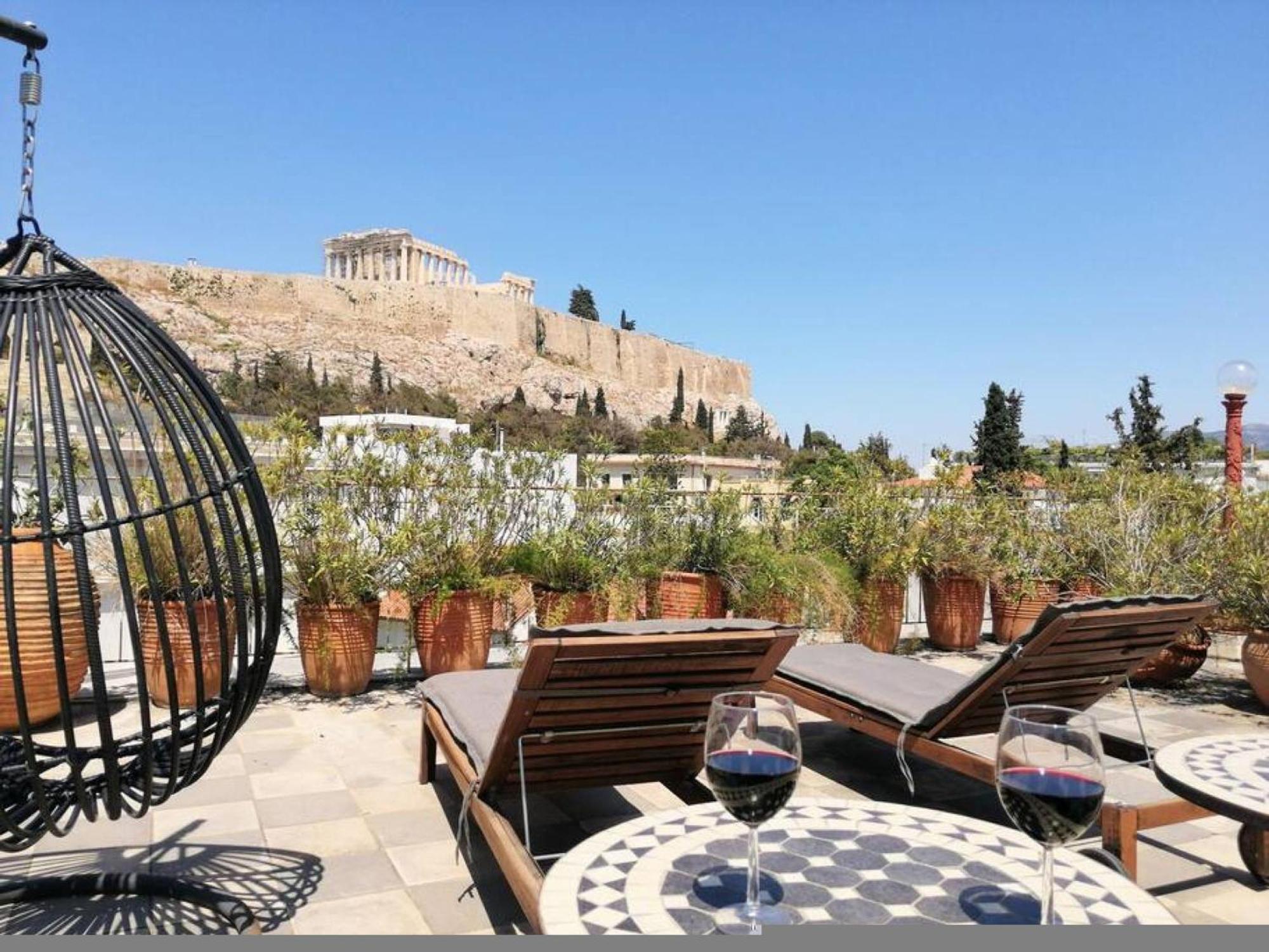 Stunning Acropolis View Apartment Атина Екстериор снимка