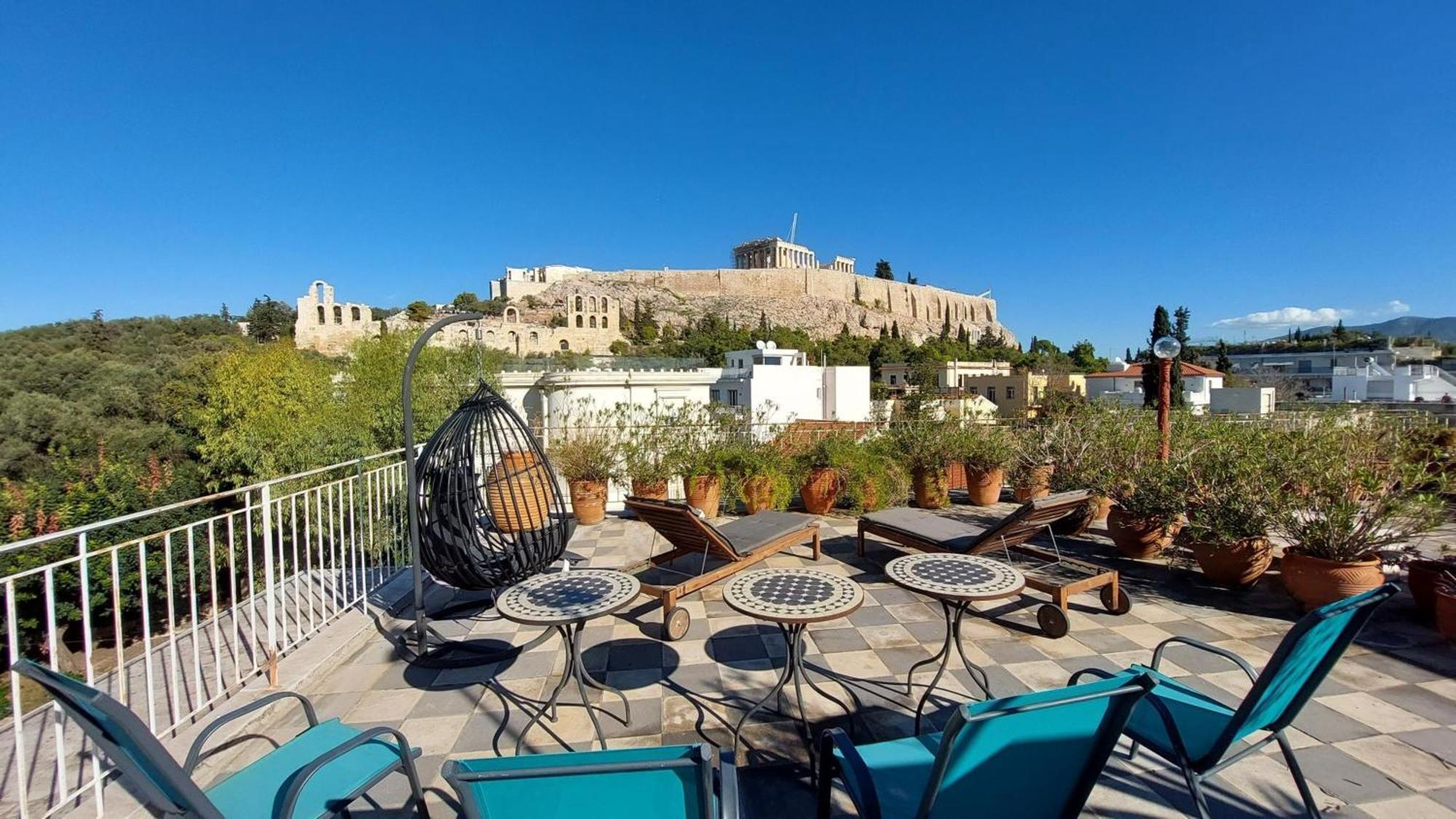 Stunning Acropolis View Apartment Атина Екстериор снимка